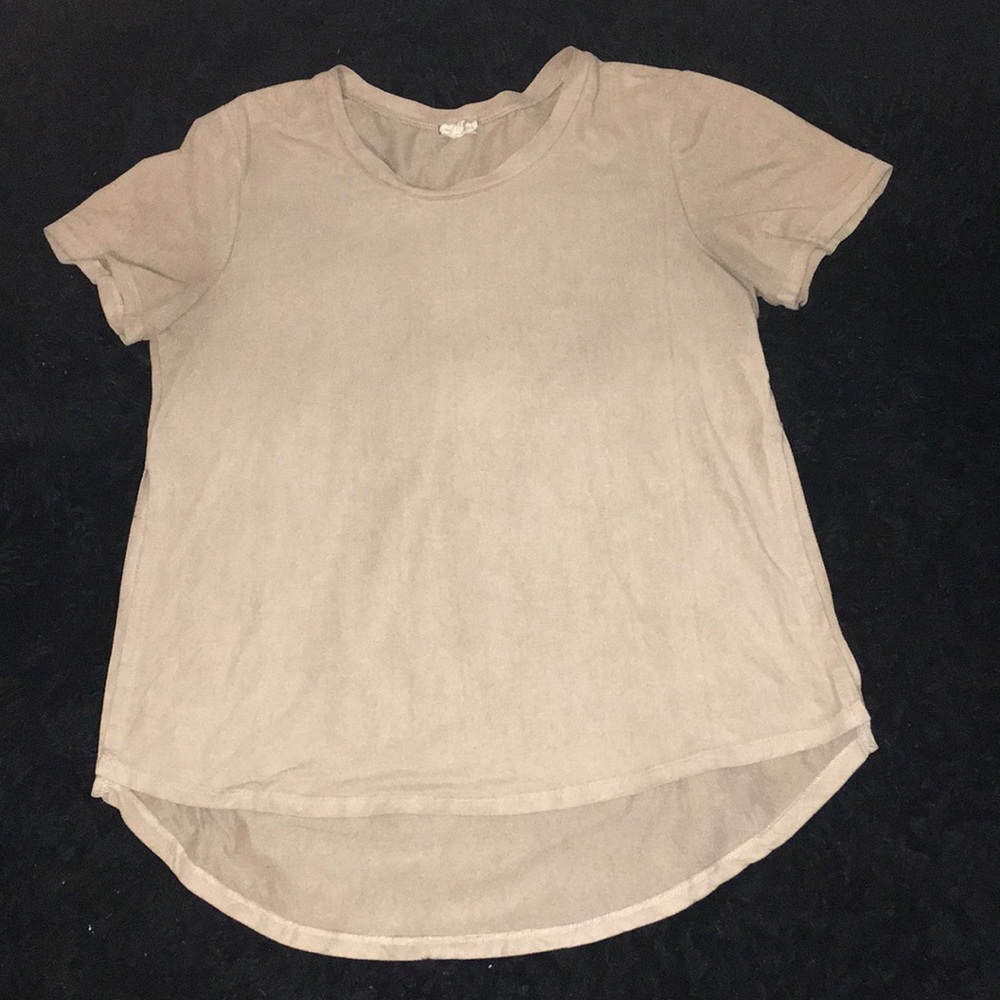 Suede top